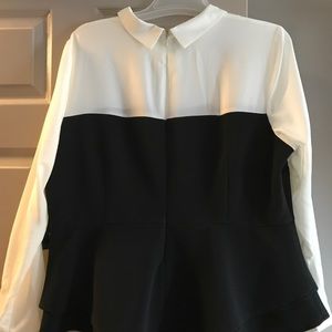 Elloqui plus size blouse